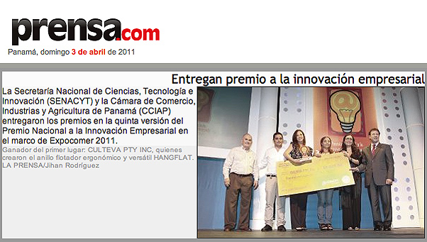 Innovation Prize Panama 2011